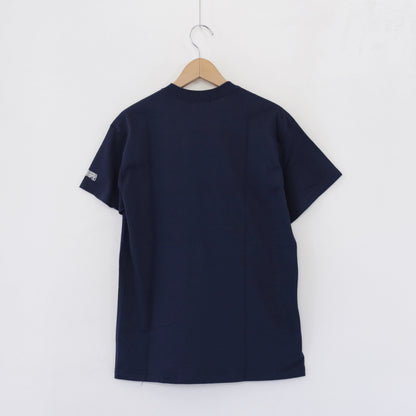 Printed S/S Tee - Pan American｜Navy