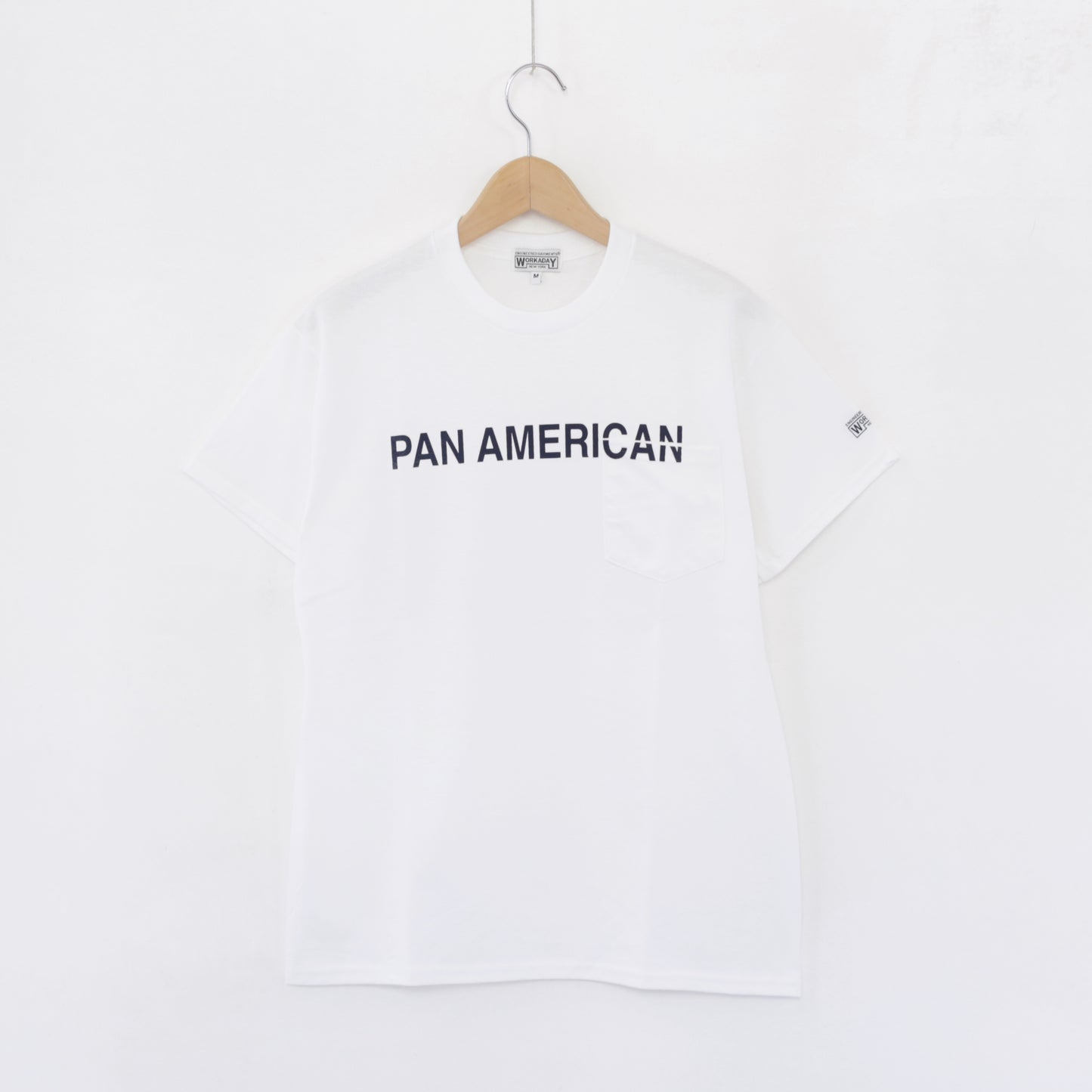 Printed S/S Tee - Pan American｜White