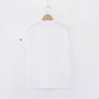 Printed S/S Tee - Pan American｜White