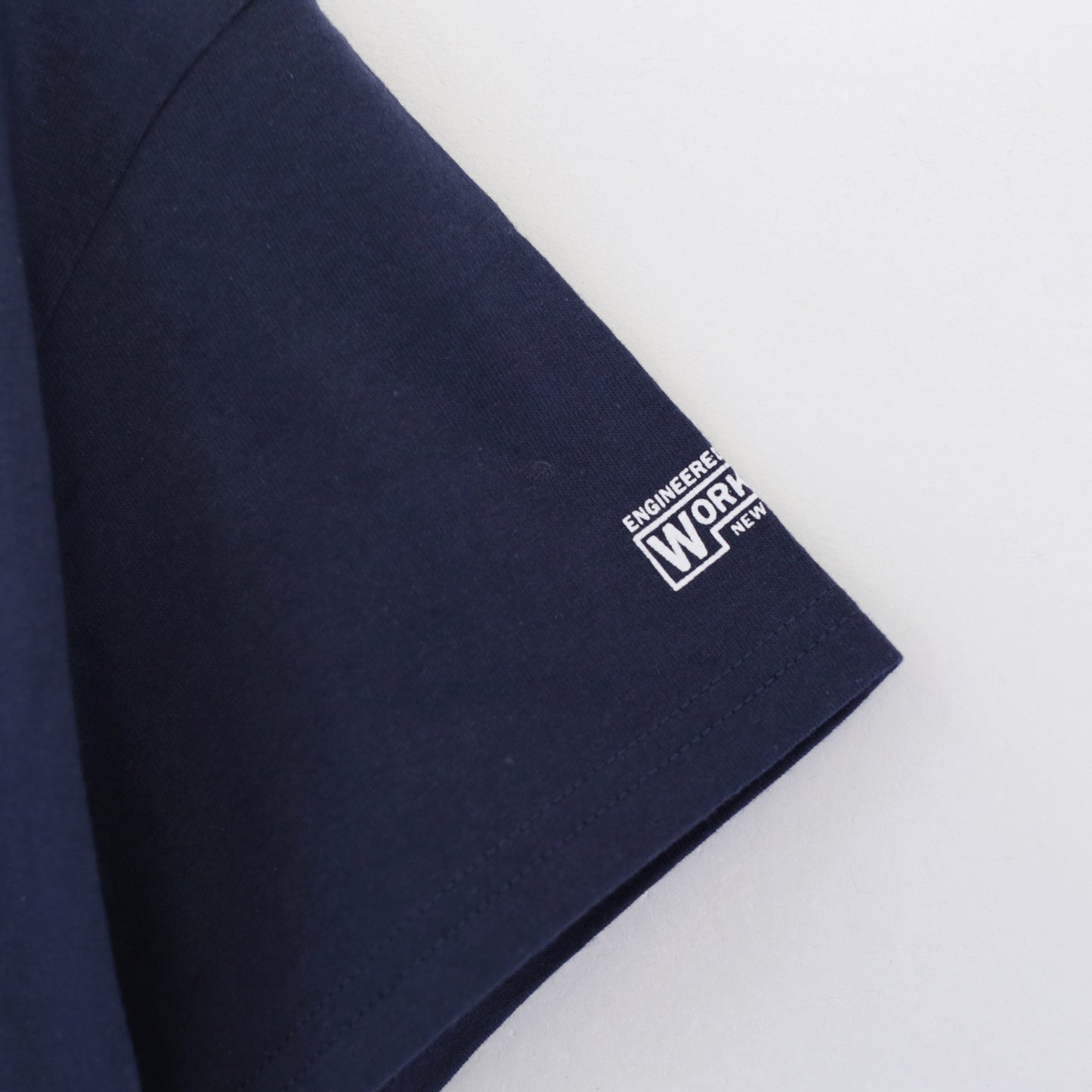 Printed S/S Tee - Trans World｜Navy