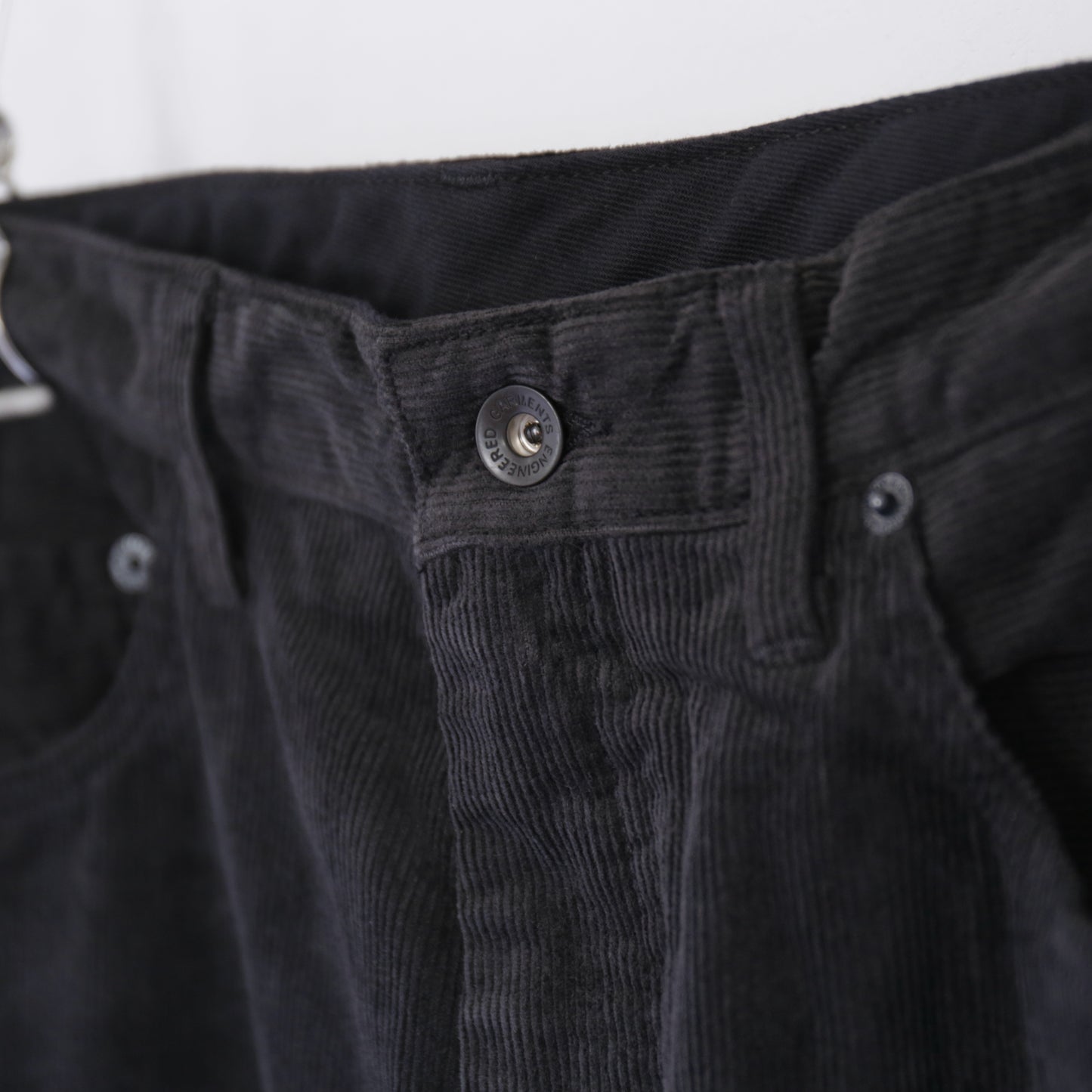 RF Jeans - 14W Cotton Corduroy｜Charcoal