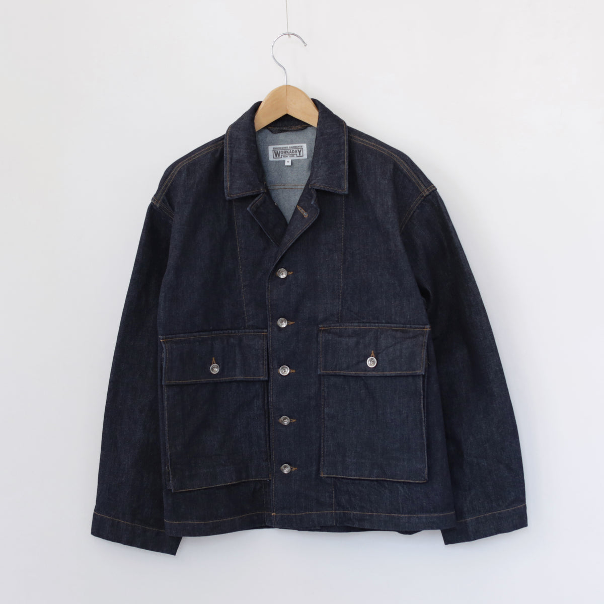 Sea Bees Jacket - 12oz Cone Denim｜Indigo – everly