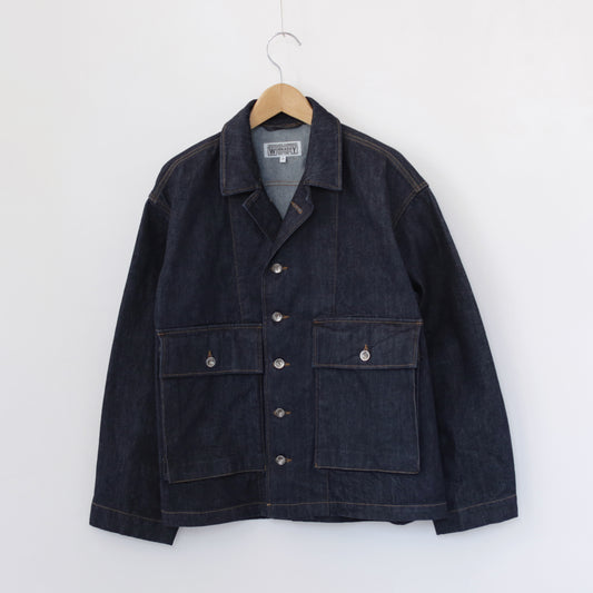 Sea Bees Jacket - 12oz Cone Denim｜Indigo