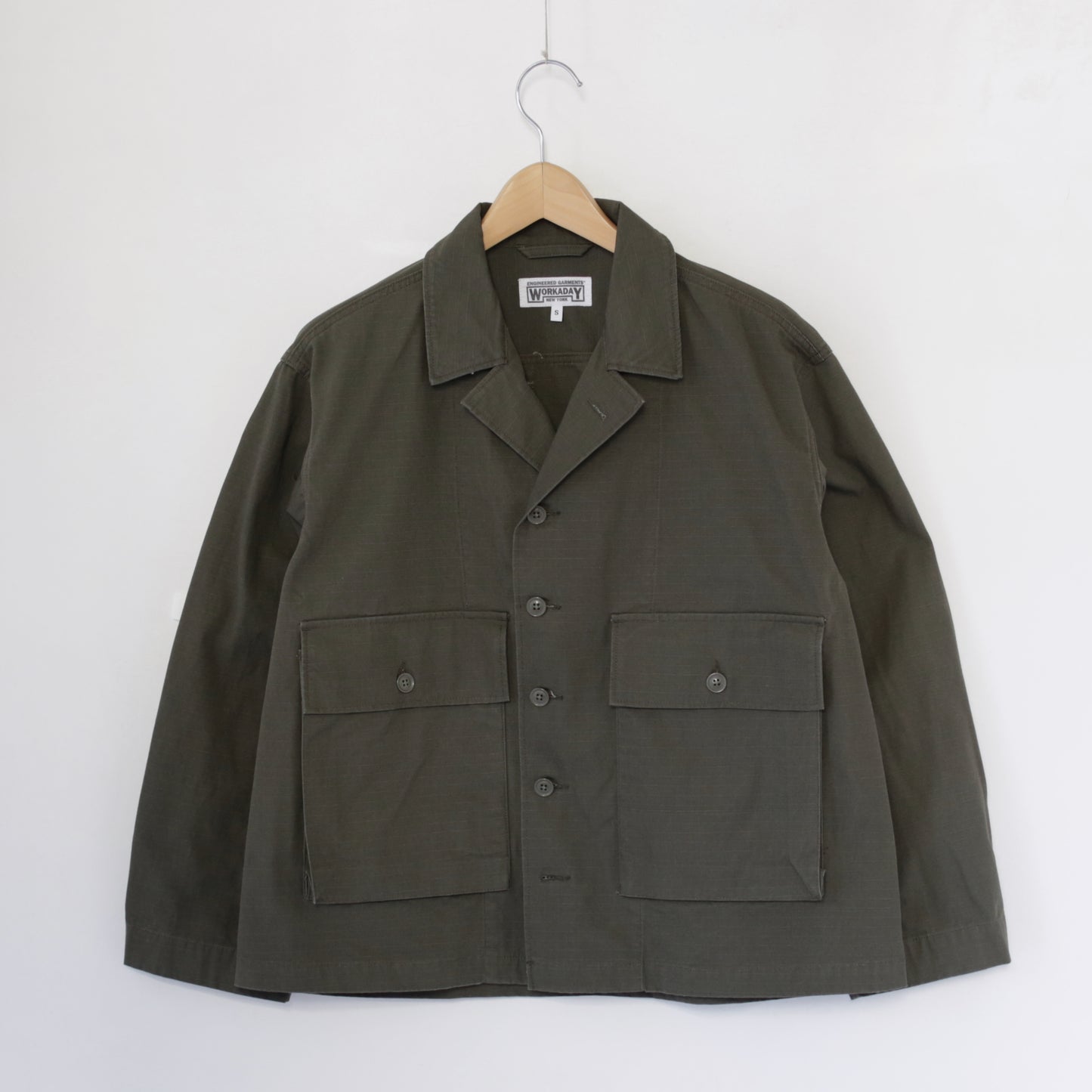 Sea Bees Jacket - Heavyweight Cotton Ripstop｜Olive