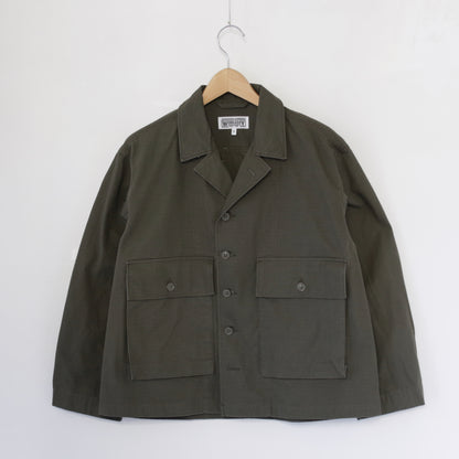 Sea Bees Jacket - Heavyweight Cotton Ripstop｜Olive