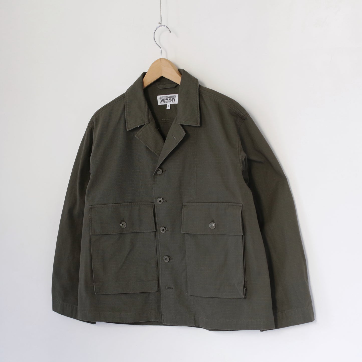 Sea Bees Jacket - Heavyweight Cotton Ripstop｜Olive