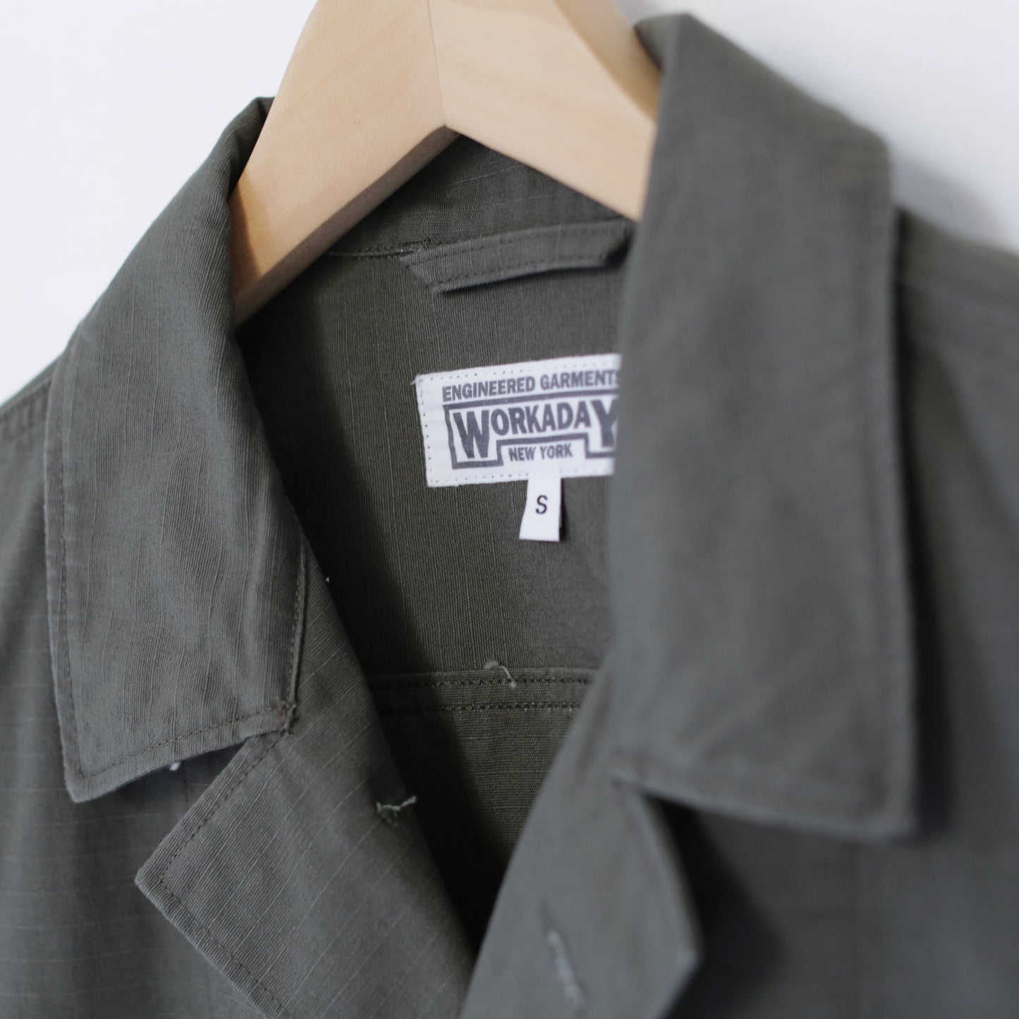 Sea Bees Jacket - Heavyweight Cotton Ripstop｜Olive