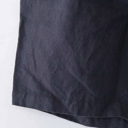 Sunset Short - Linen Twill｜Navy