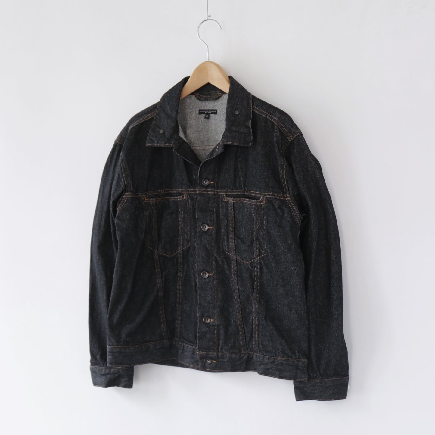 Type 5 Jean Jacket - 14oz Cone Denim｜Black