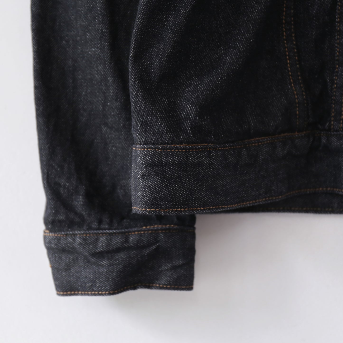 Type 5 Jean Jacket - 14oz Cone Denim｜Black