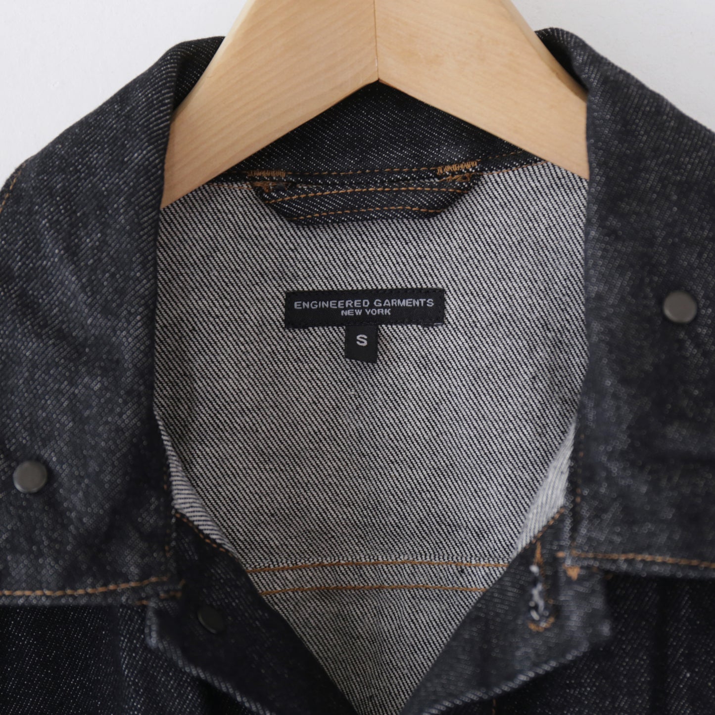 Type 5 Jean Jacket - 14oz Cone Denim｜Black