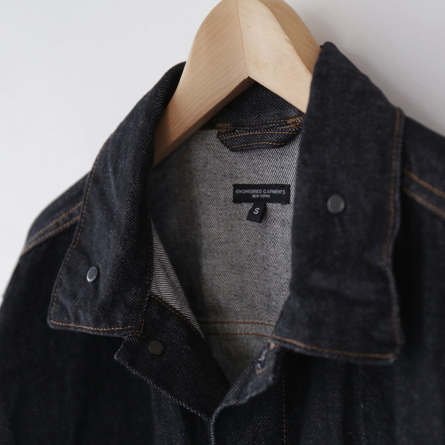Type 5 Jean Jacket - 14oz Cone Denim｜Black