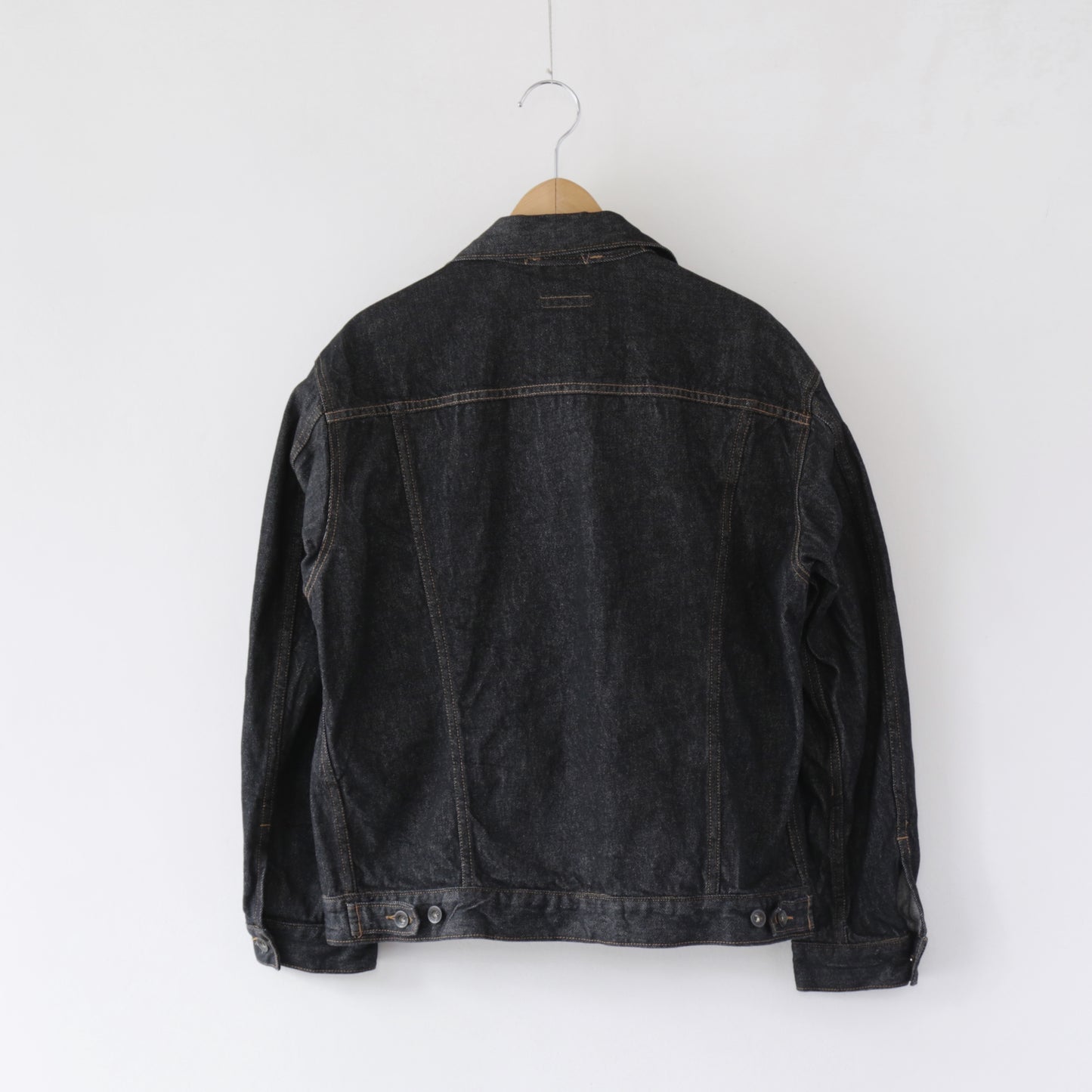 Type 5 Jean Jacket - 14oz Cone Denim｜Black