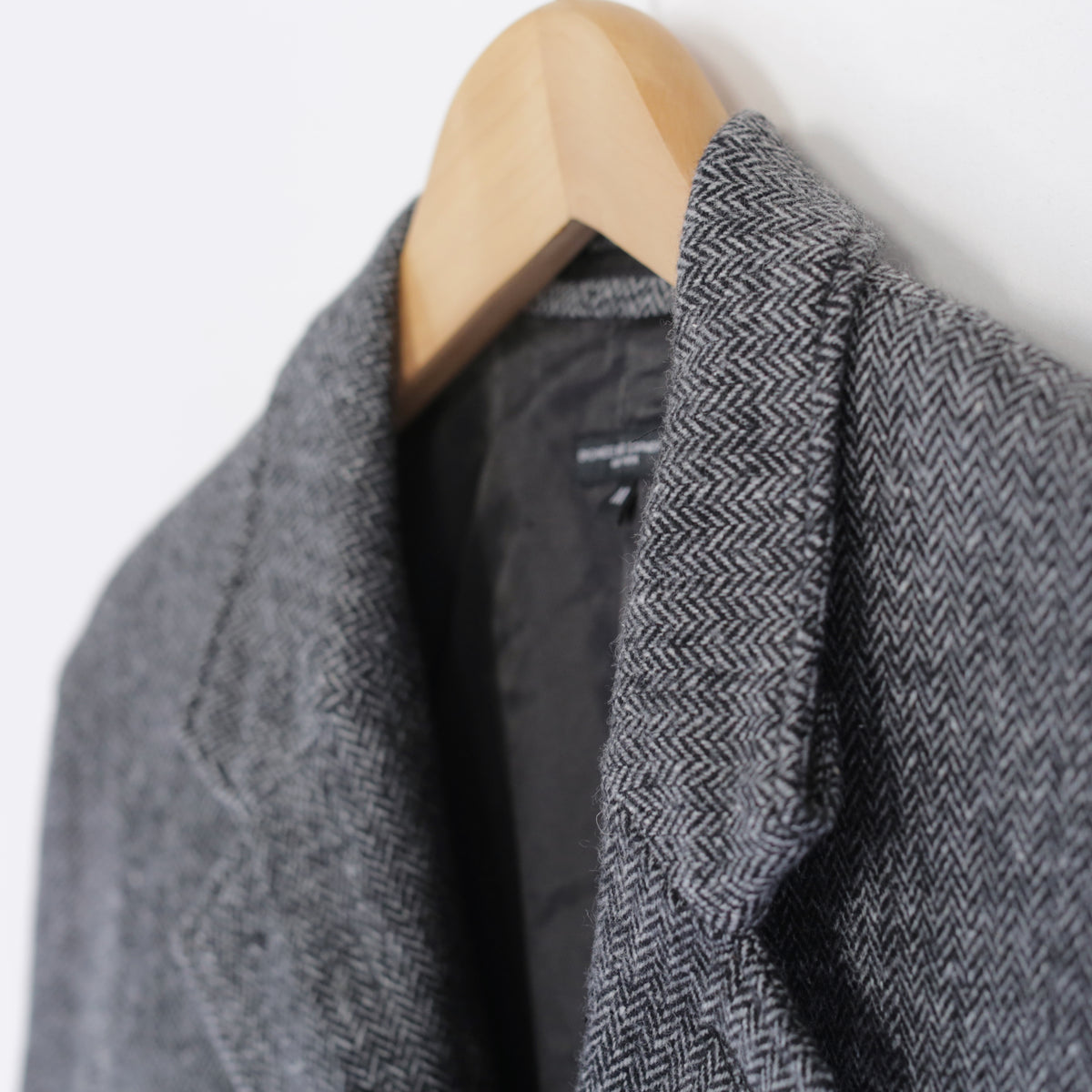Upland Jacket - Poly Wool Herringbone｜Grey