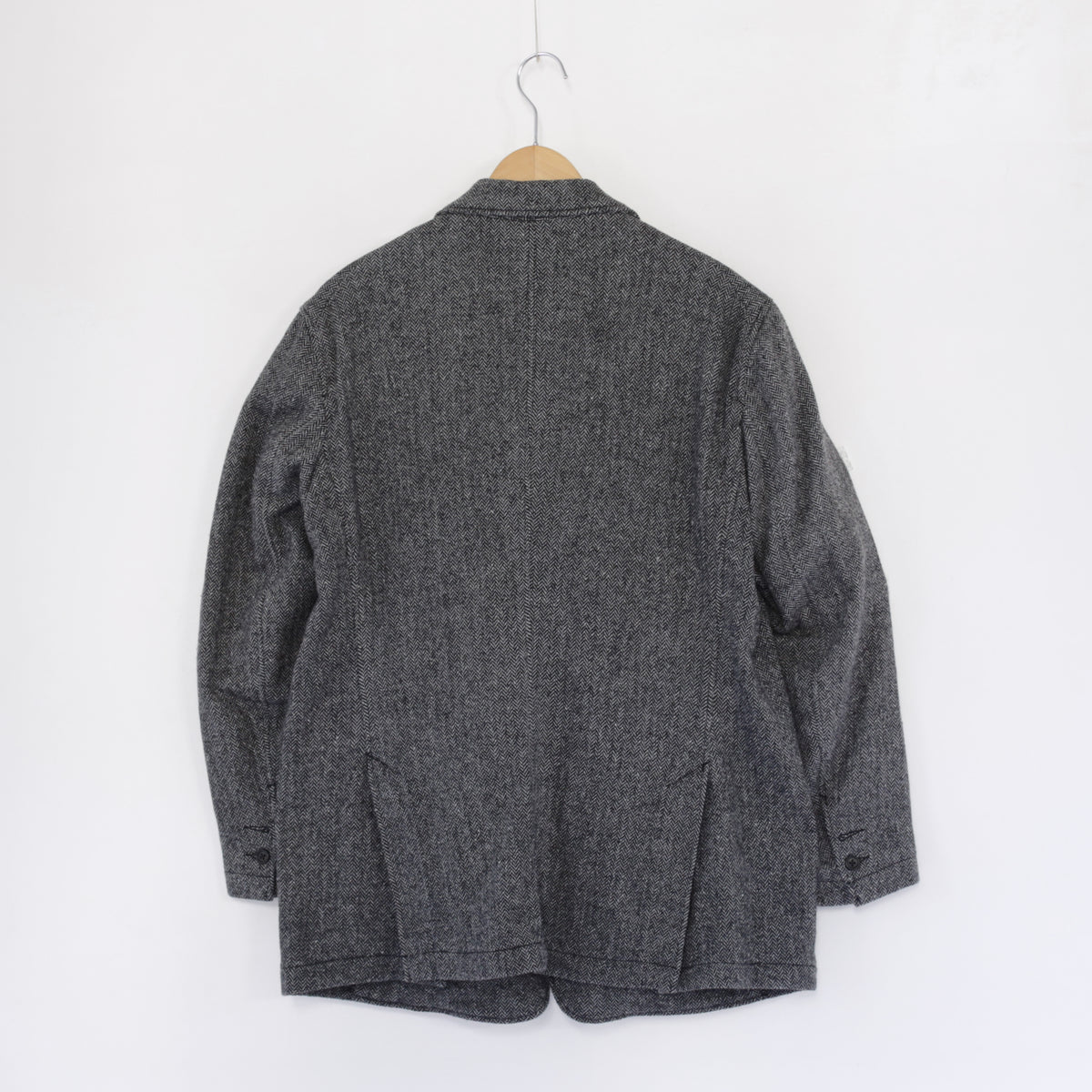 Upland Jacket - Poly Wool Herringbone｜Grey