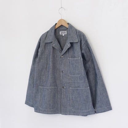 Utility Jacket - 10oz Sea Canvas｜Indigo