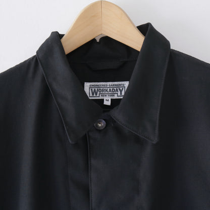 Utility Jacket - Heavyweight Cotton Ripstop｜Black