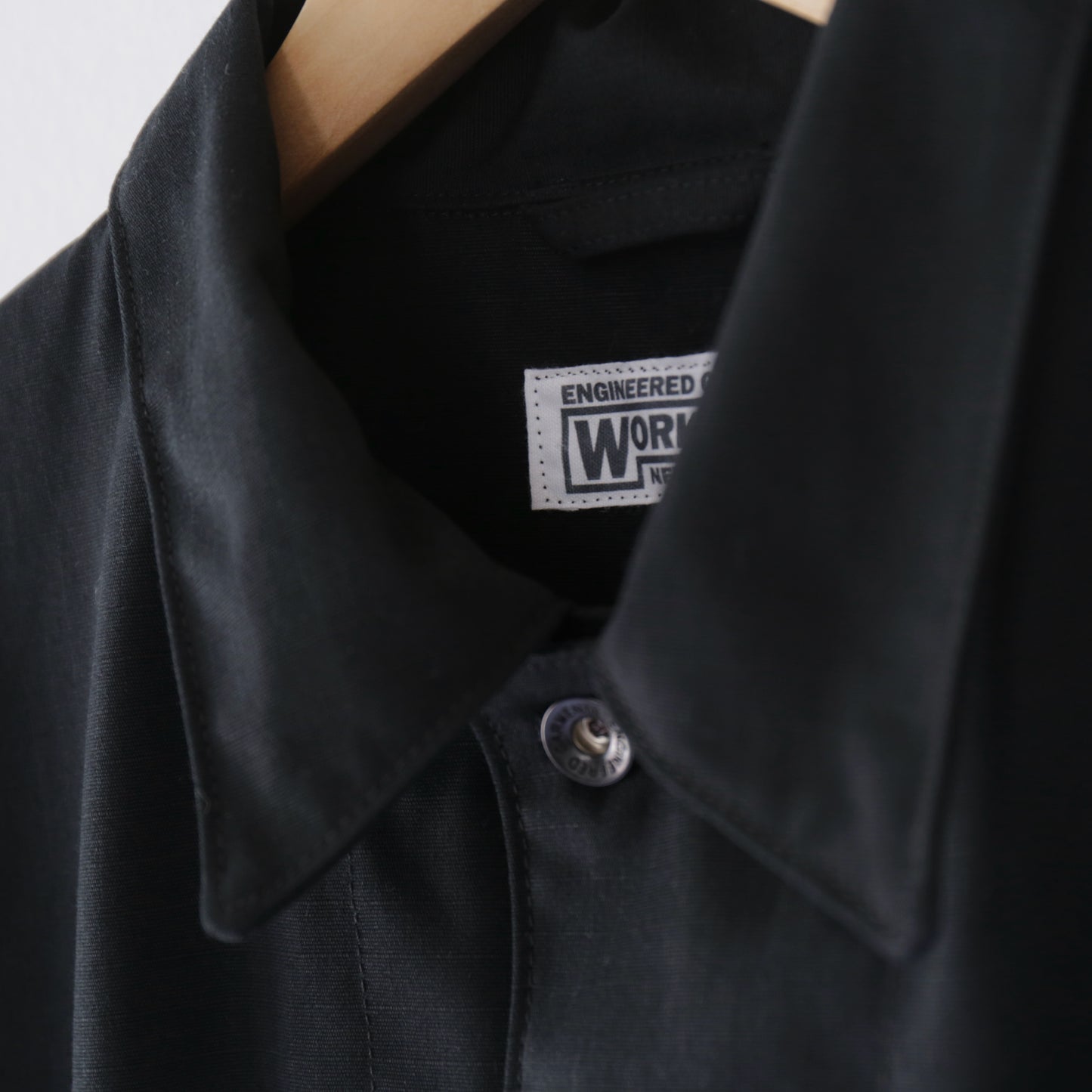 Utility Jacket - Heavyweight Cotton Ripstop｜Black