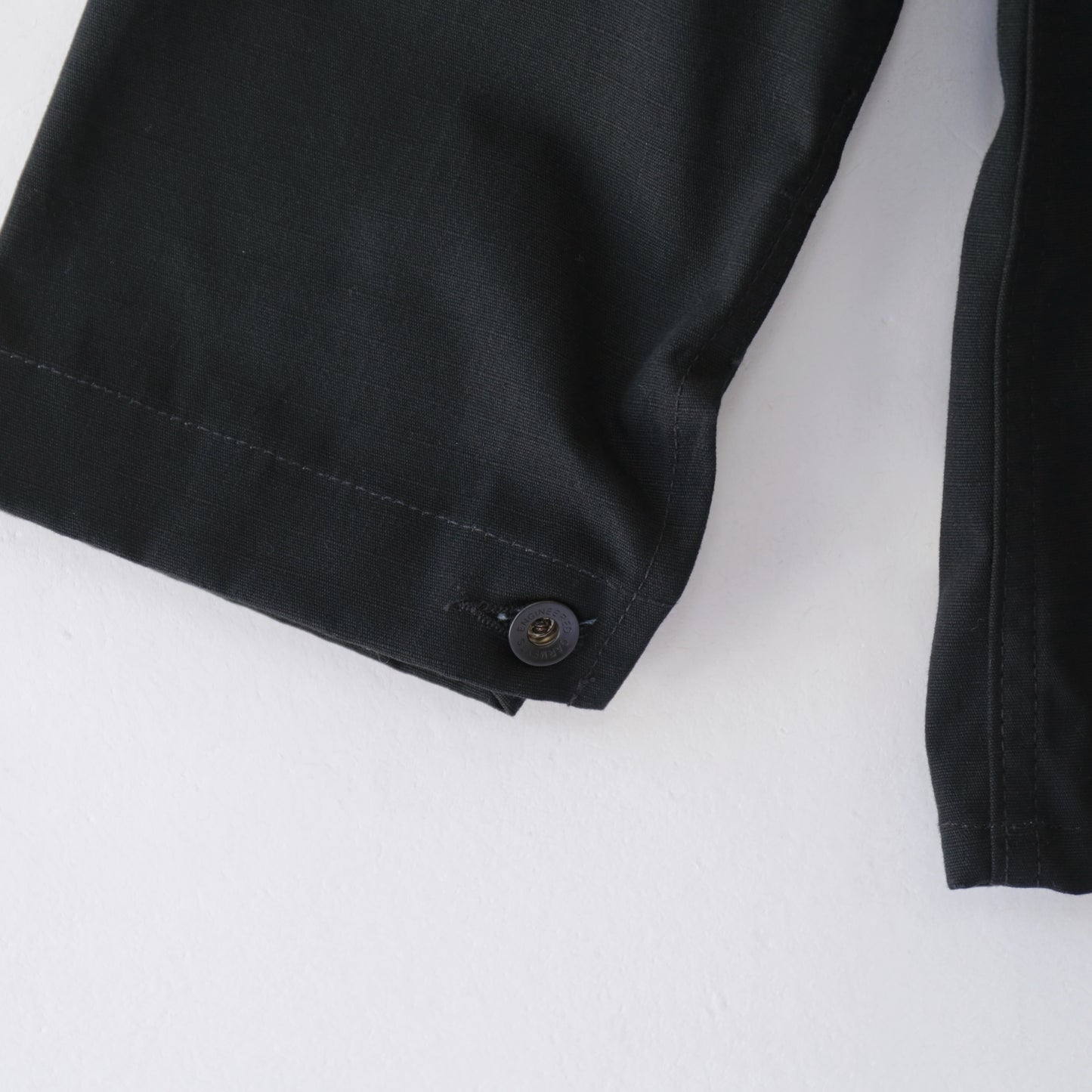 Utility Jacket - Heavyweight Cotton Ripstop｜Black