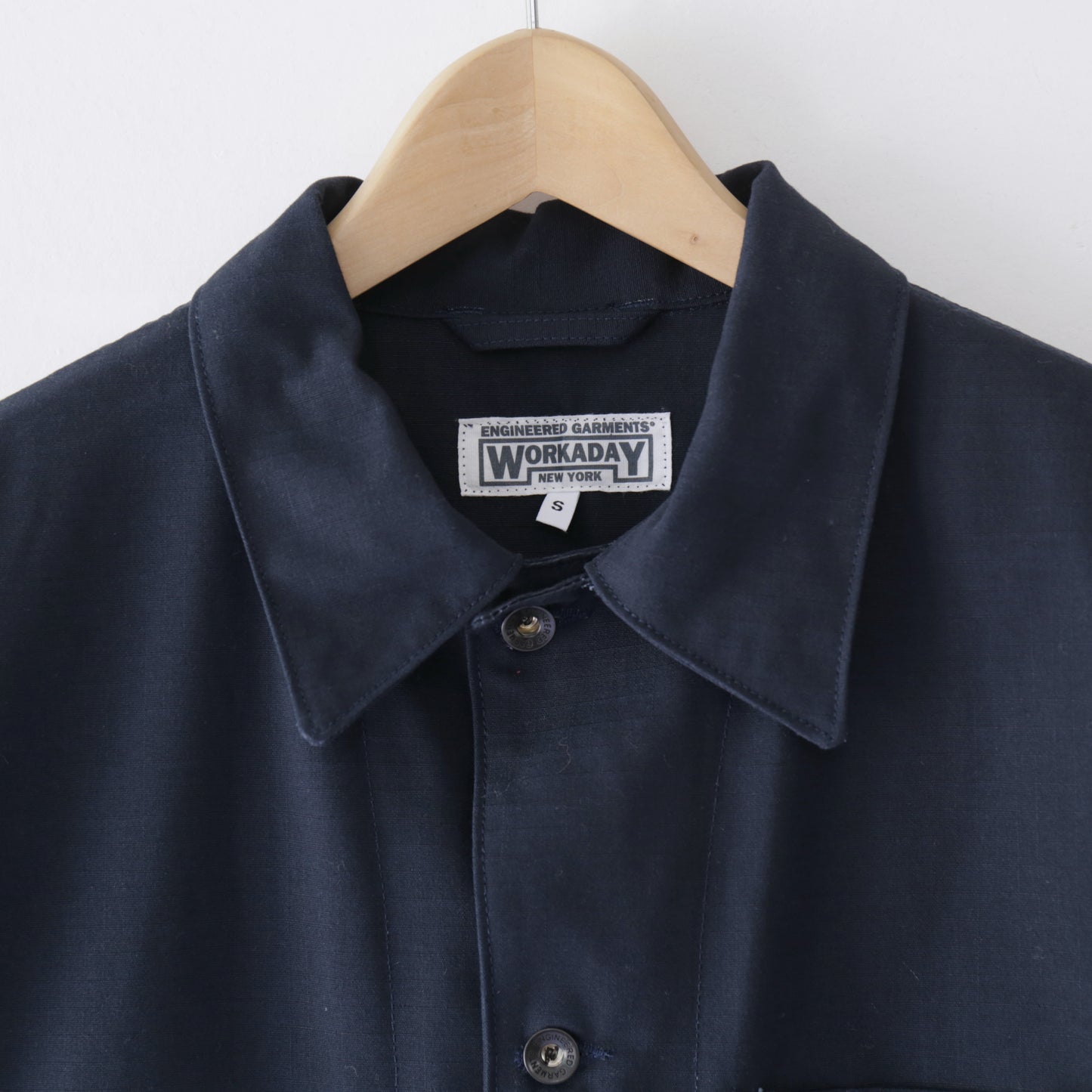 Utility Jacket - Heavyweight Cotton Ripstop｜Dk.Navy