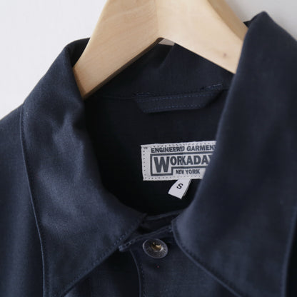 Utility Jacket - Heavyweight Cotton Ripstop｜Dk.Navy