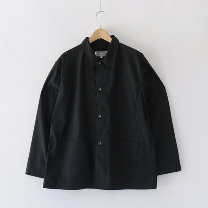 Utility Jacket - Heavyweight Cotton Ripstop｜Black