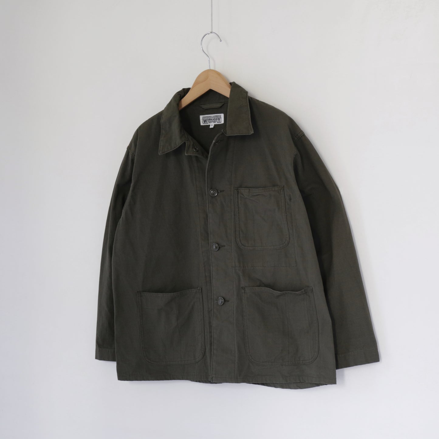Utility Jacket - Heavyweight Cotton Ripstop｜Olive