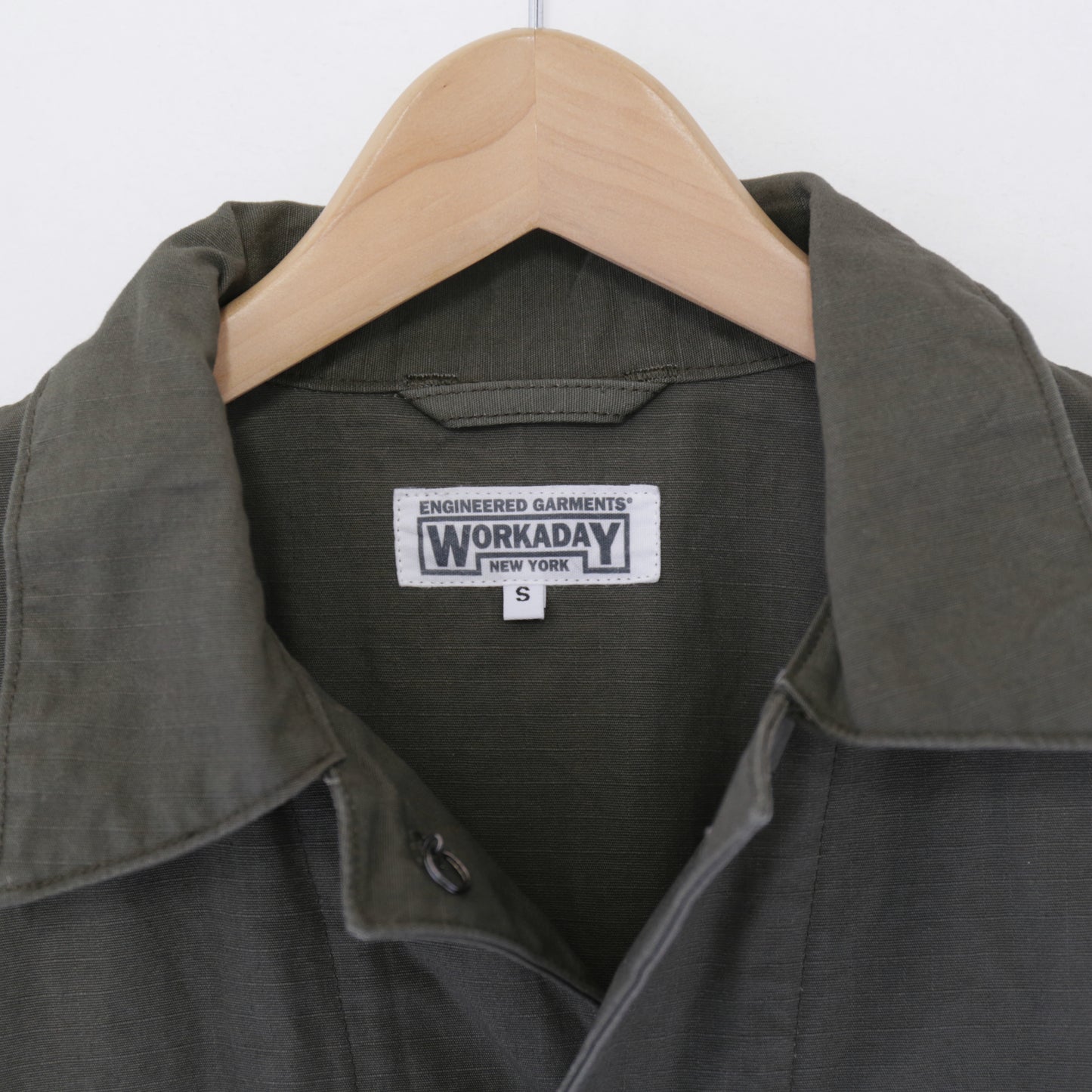 Utility Jacket - Heavyweight Cotton Ripstop｜Olive