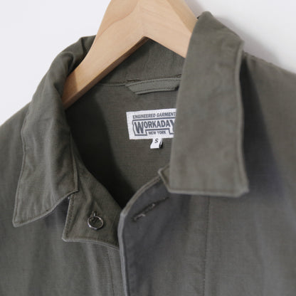Utility Jacket - Heavyweight Cotton Ripstop｜Olive