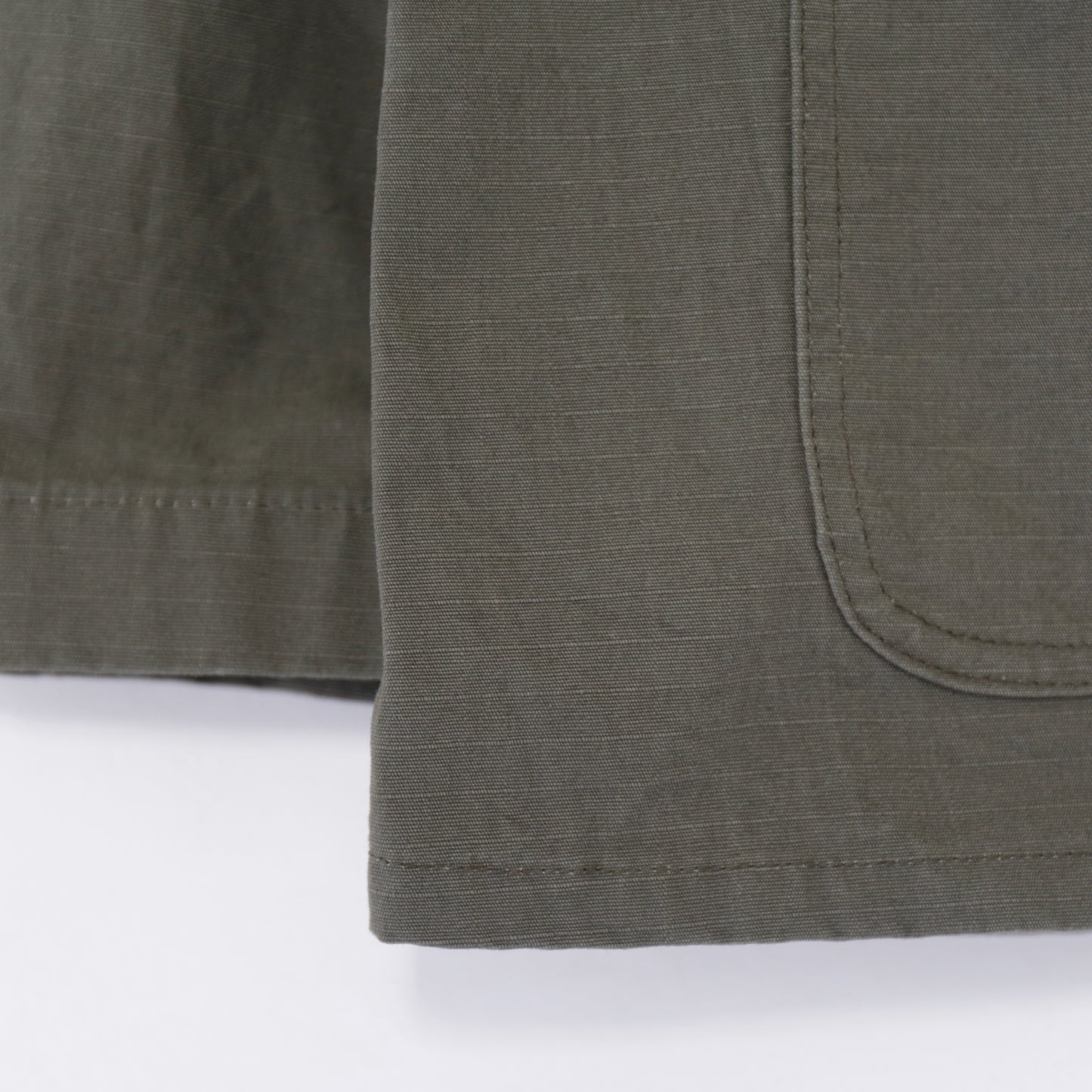 Utility Jacket - Heavyweight Cotton Ripstop｜Olive