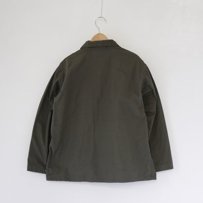 Utility Jacket - Heavyweight Cotton Ripstop｜Olive