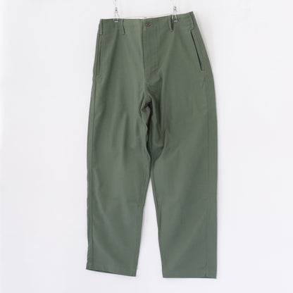 Utility Pant - Cotton Reversed Sateen｜Olive
