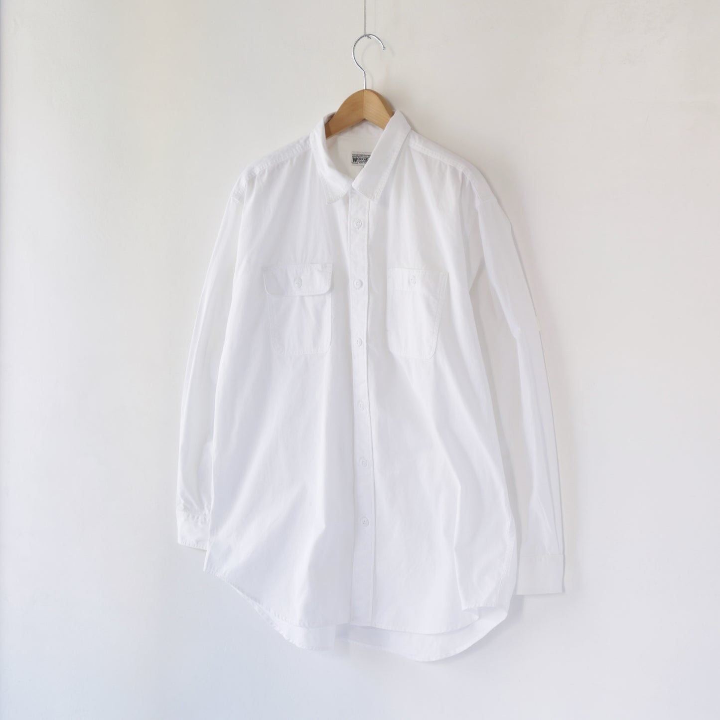 Utility Shirt - Cotton MicroSanded Twill｜White
