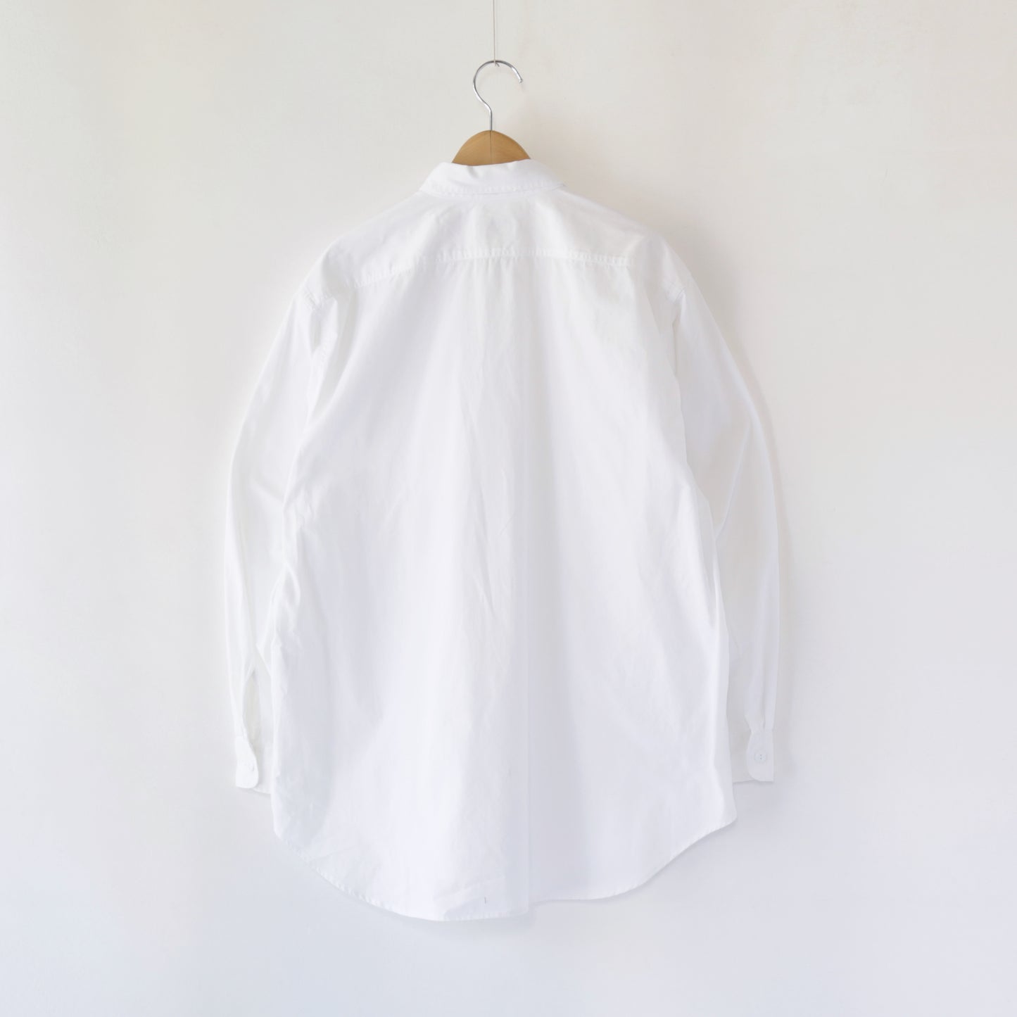 Utility Shirt - Cotton MicroSanded Twill｜White
