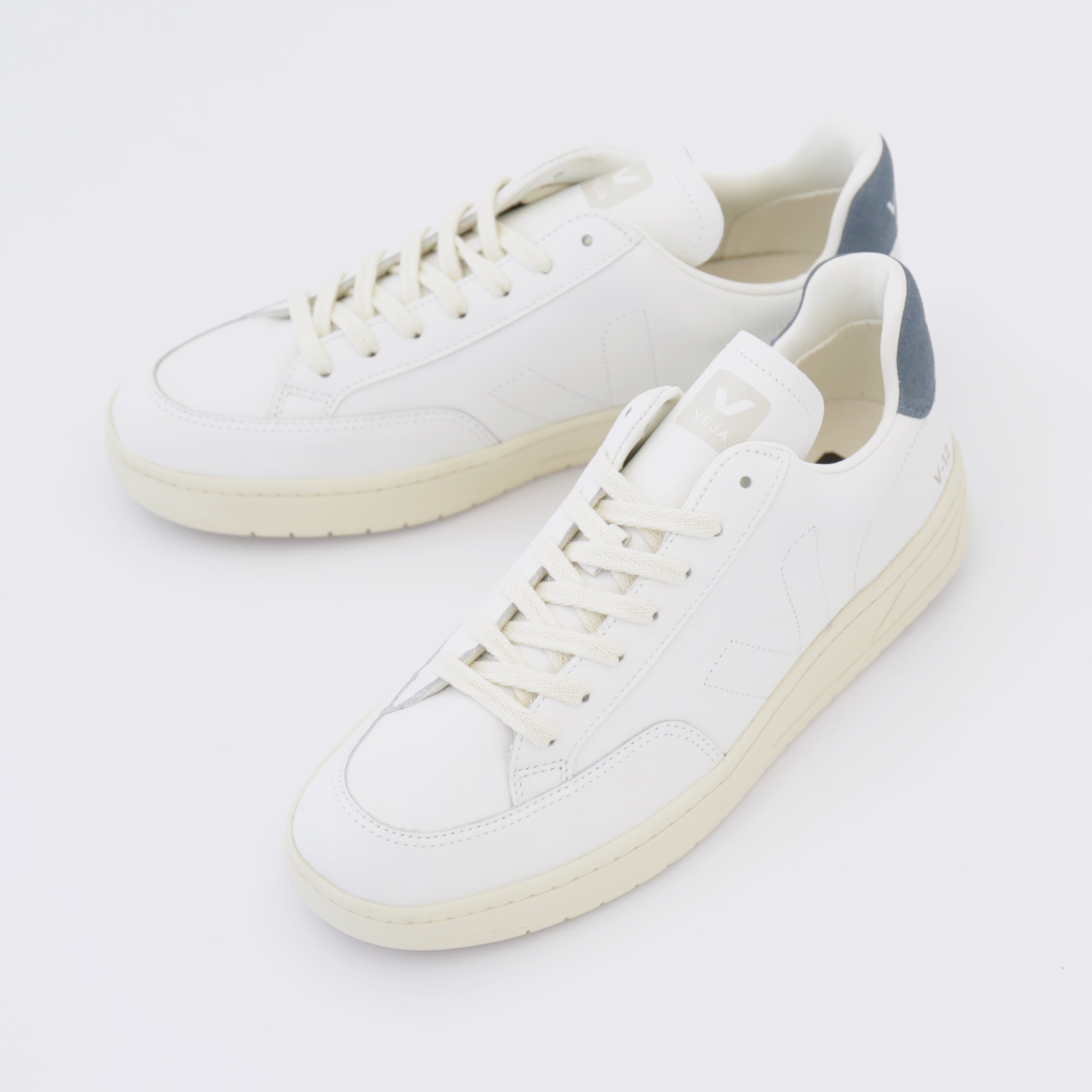 V-12 Stitch Leather｜Extra White White California – everly