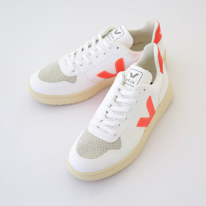 V-10 C.W.L｜White Orange Fluo Butter Sole