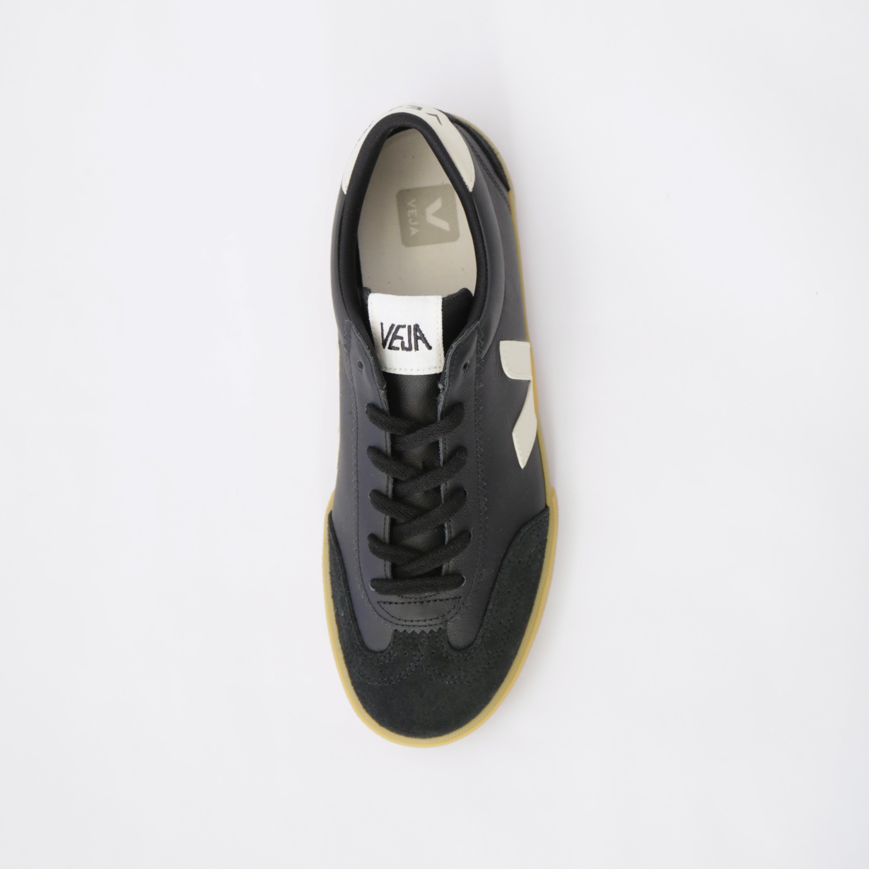 VEJA★VOLLEY LEATHER★兼用★BLACK PIERRE VEJA Volley leather black pierre women – Supergoods Fair Fashion