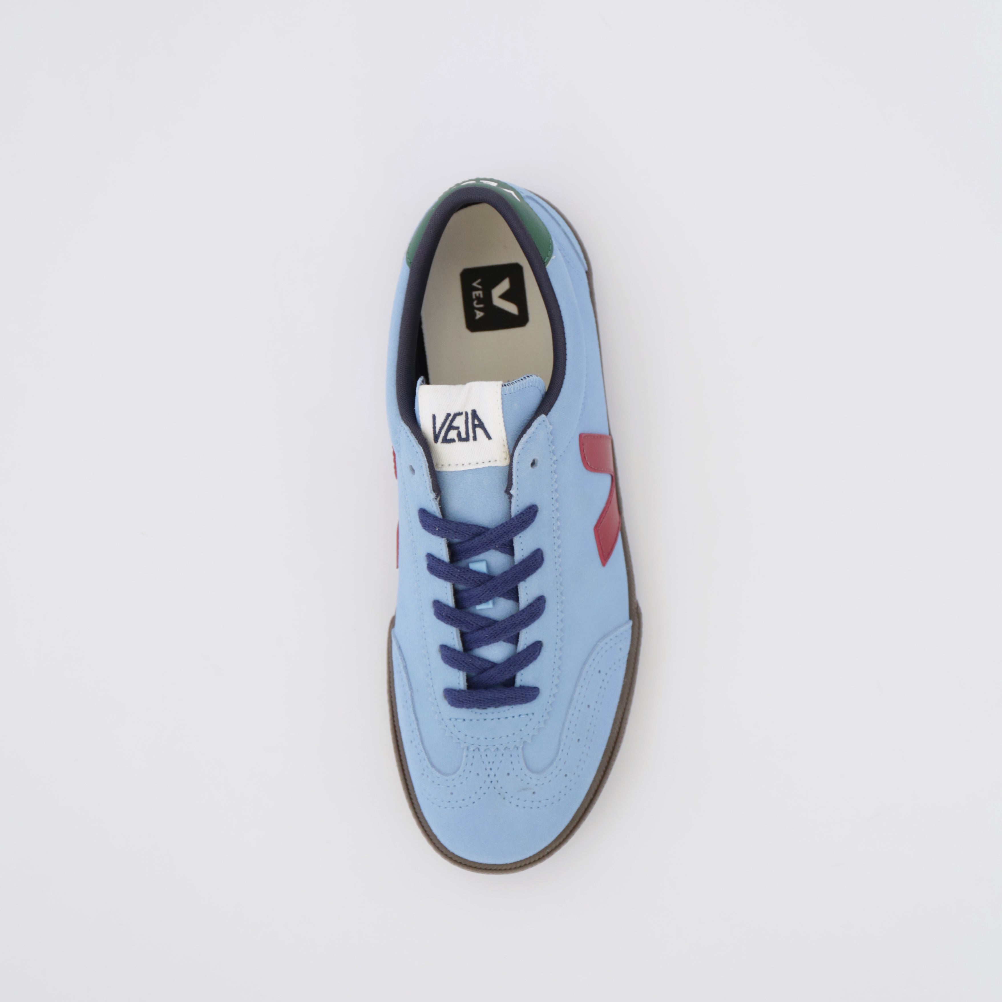 Volley Suede｜Aqua Marsala Eagle – everly