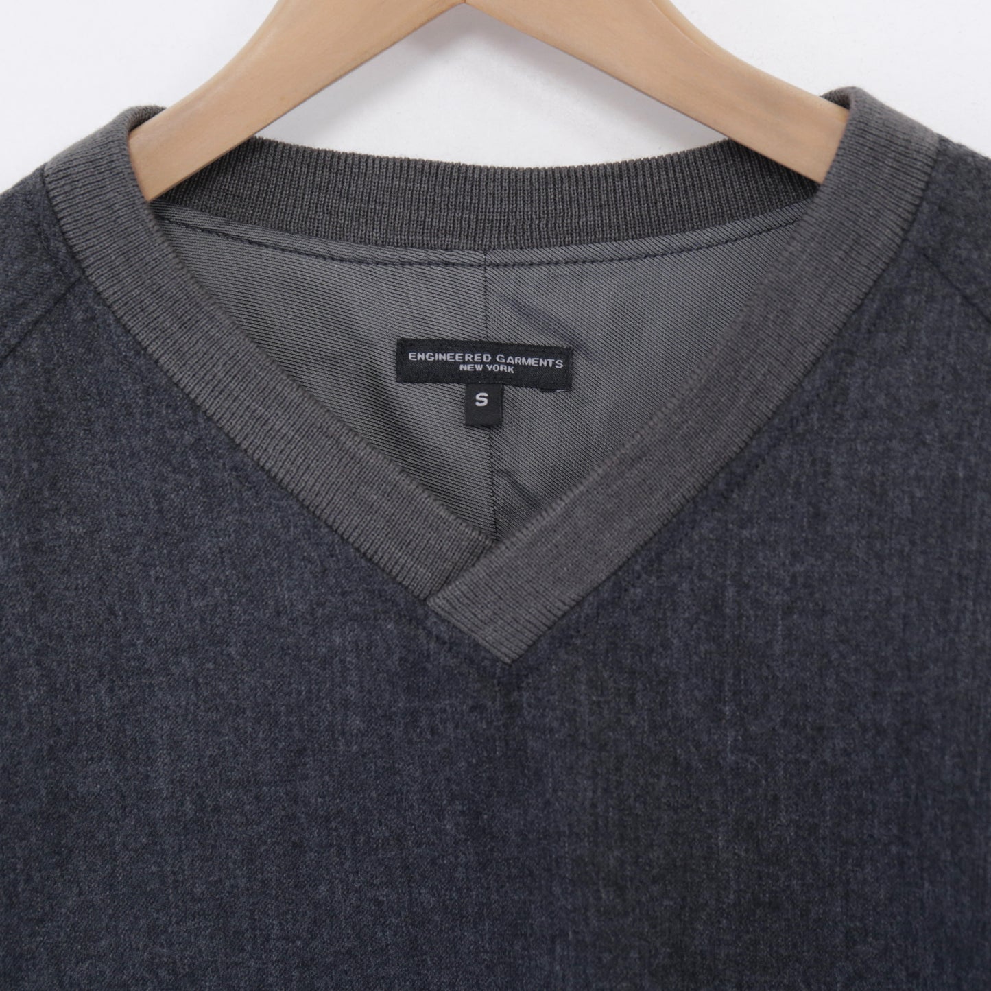 Wind Pull - Highcount Worsted Wool｜Charcoal