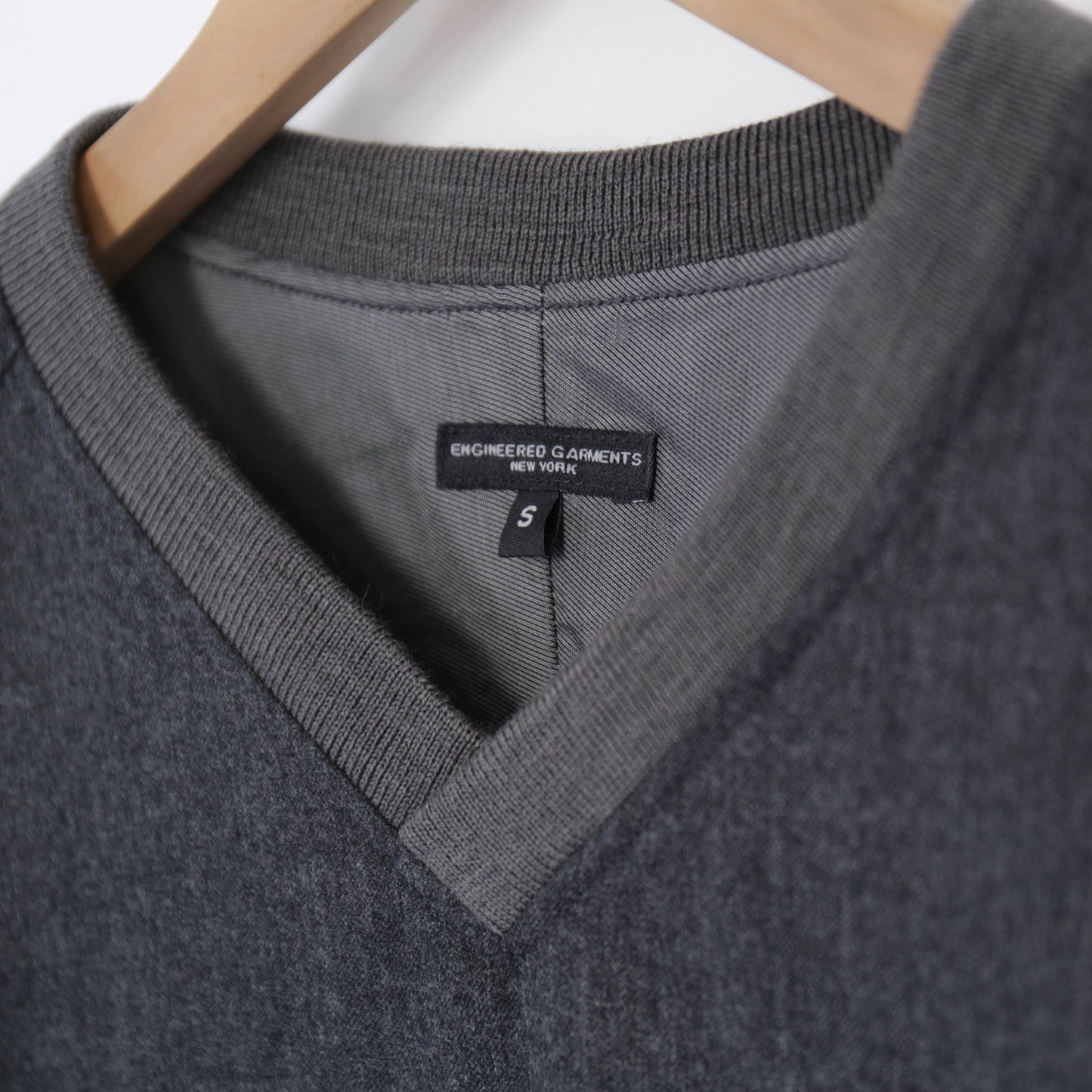 Wind Pull - Highcount Worsted Wool｜Charcoal