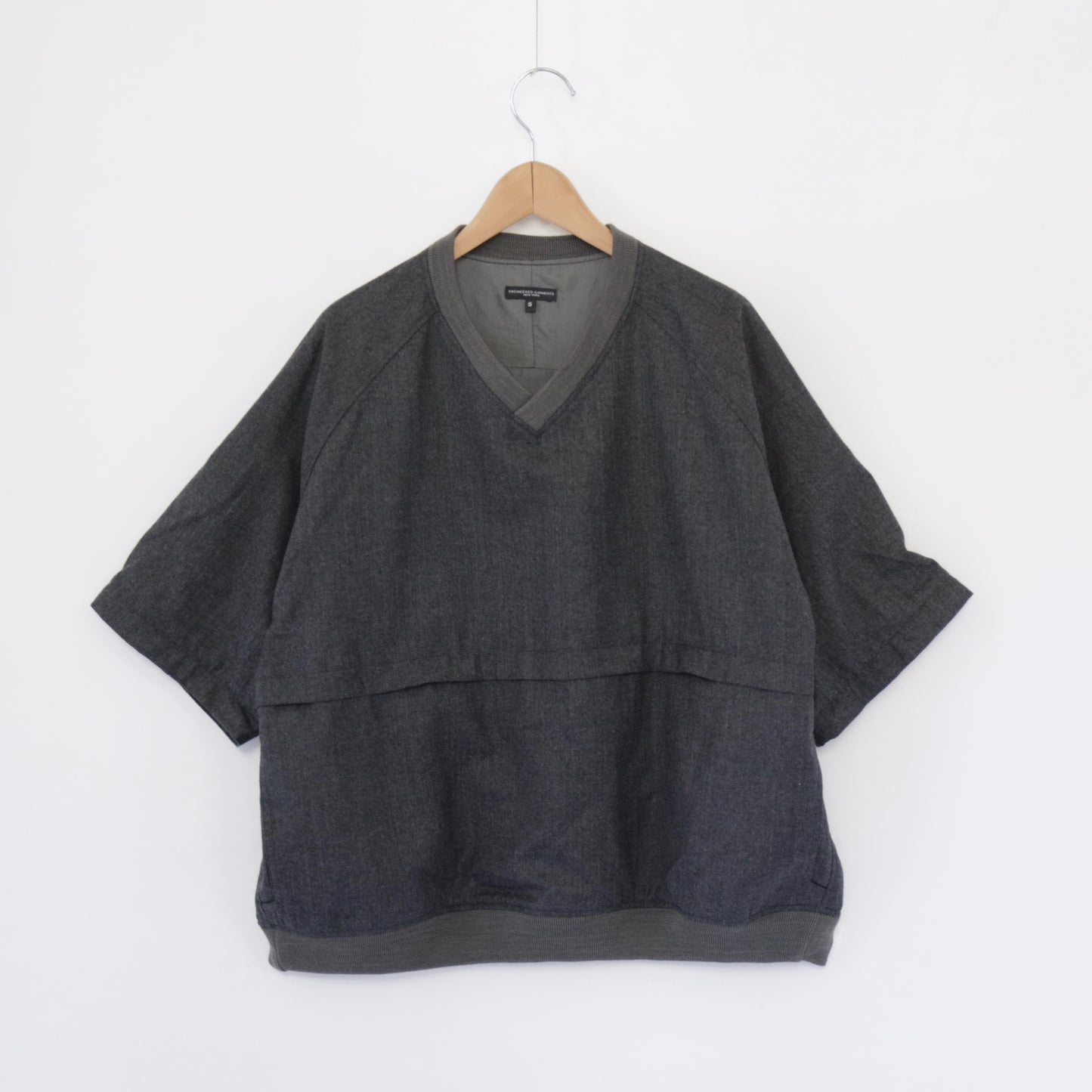 Wind Pull - Highcount Worsted Wool｜Charcoal