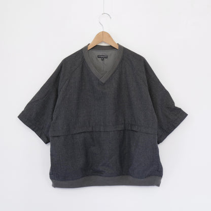 Wind Pull - Highcount Worsted Wool｜Charcoal