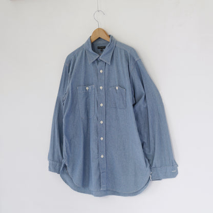 Work Shirt - 4.5 oz Cotton Chambray｜Lt.Blue