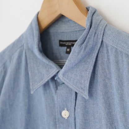 Work Shirt - 4.5 oz Cotton Chambray｜Lt.Blue