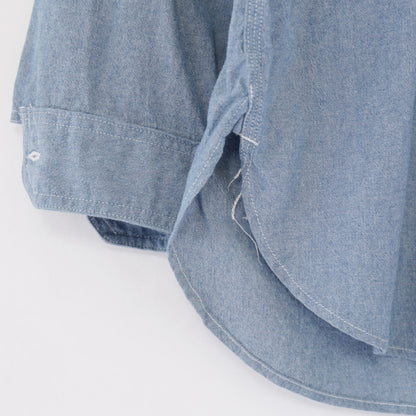 Work Shirt - 4.5 oz Cotton Chambray｜Lt.Blue