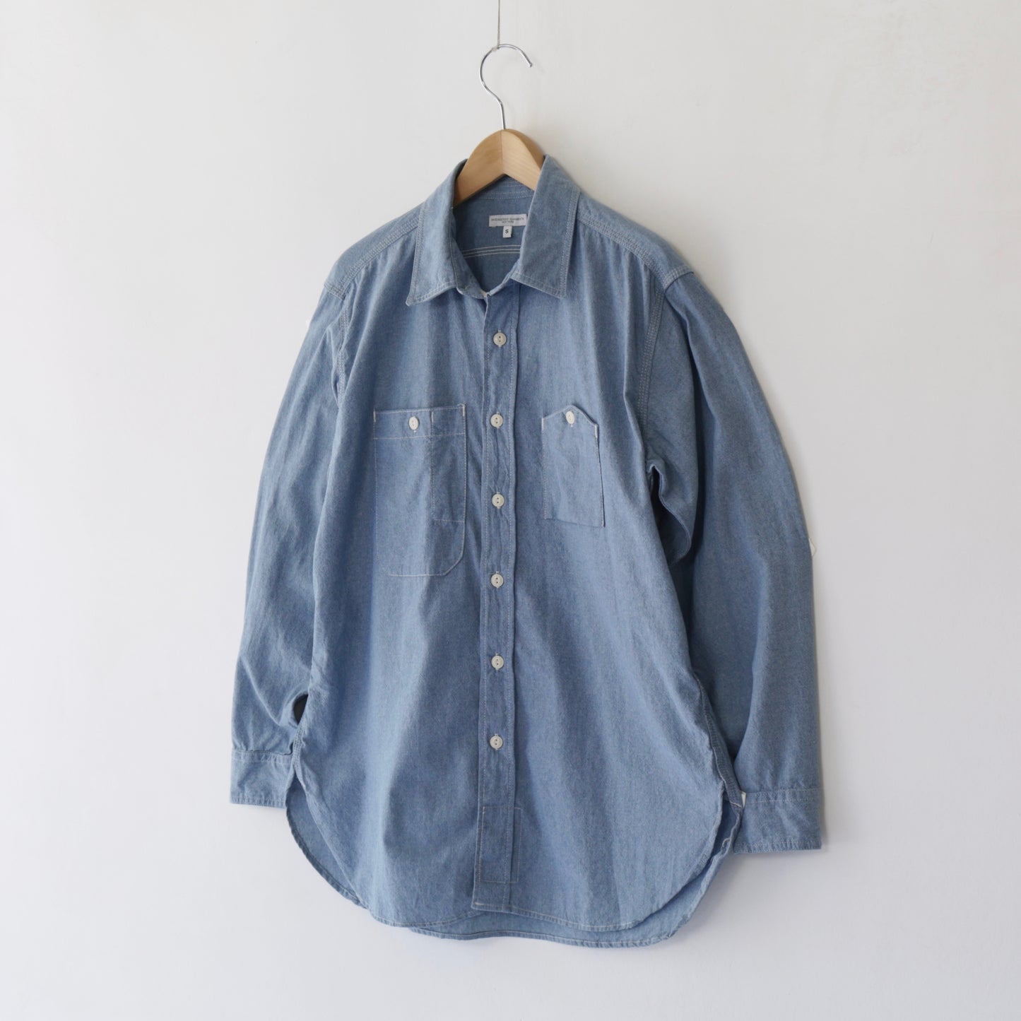 Work Shirt - 4.5oz Cotton Chambray｜Lt. Blue