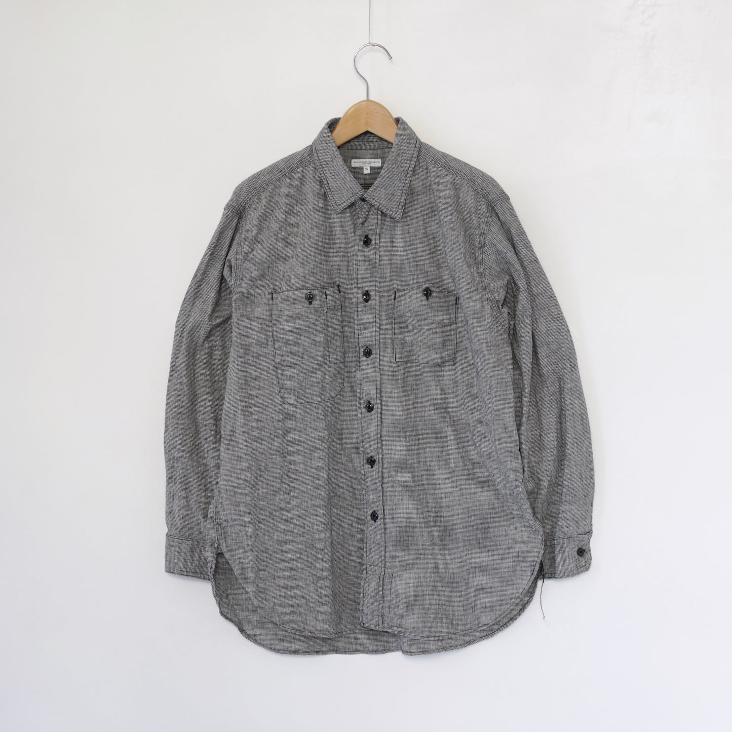 Work Shirt - CL Houndstooth｜Black/Grey
