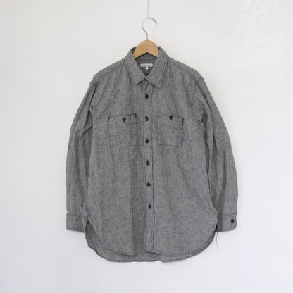 Work Shirt - CL Houndstooth｜Black/Grey