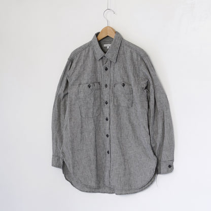 Work Shirt - CL Houndstooth｜Black/Grey