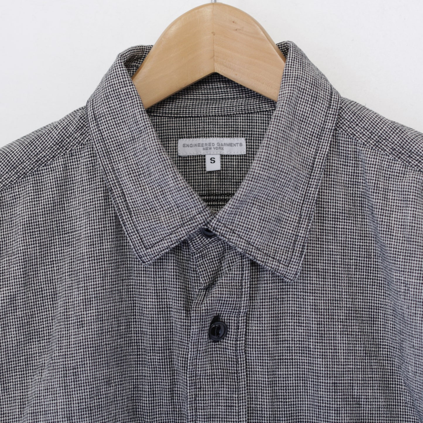 Work Shirt - CL Houndstooth｜Black/Grey